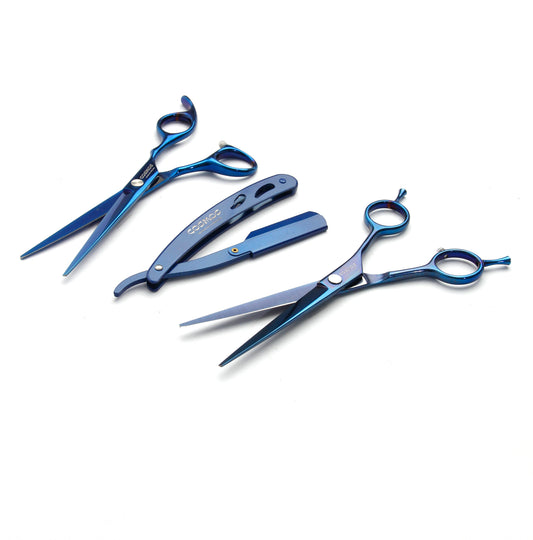 Set Tijeras X2 + Barbera CMS Cosmos 6.5"