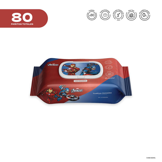 Pañitos Húmedos Marvel Avengers