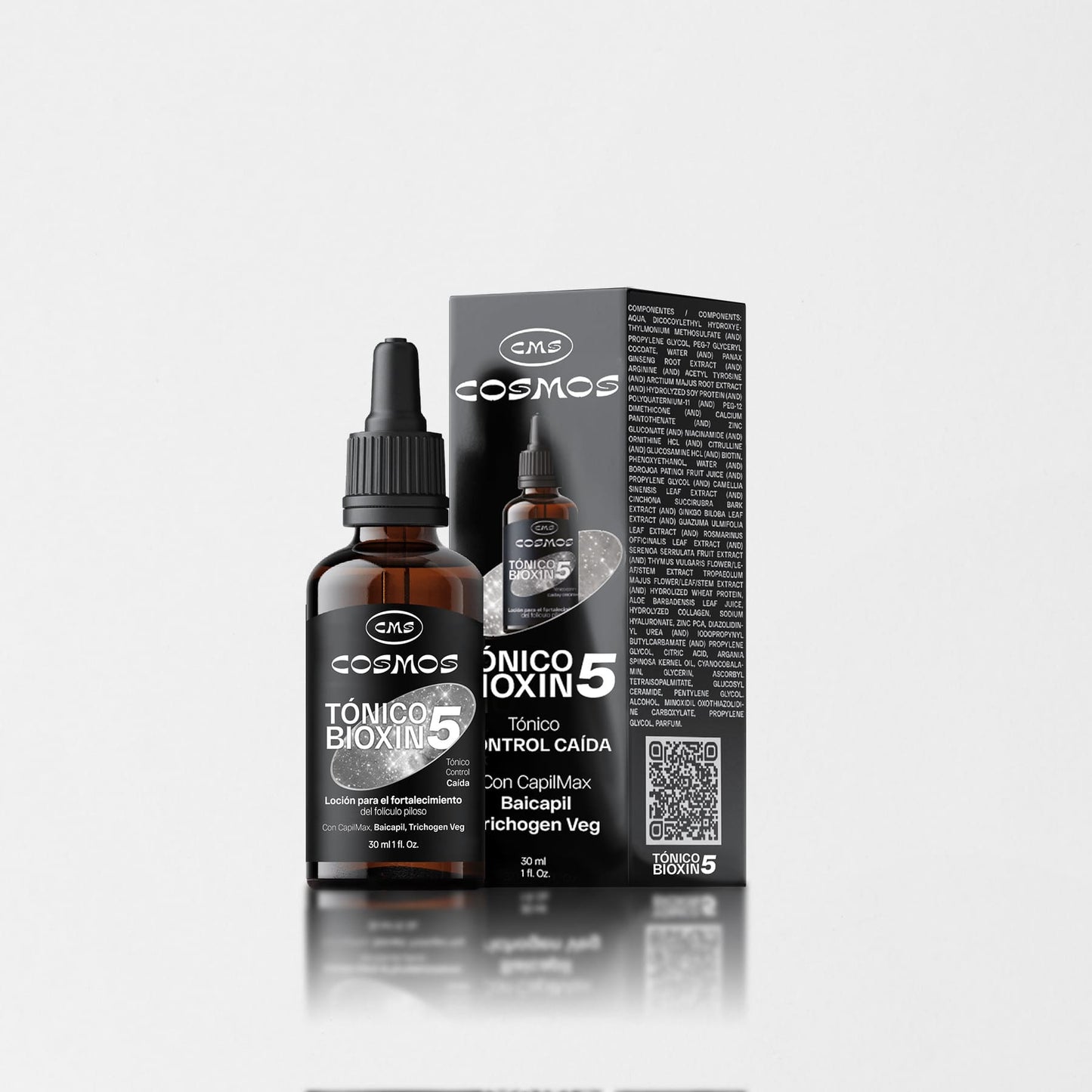 Tónico Anticaída Masculino CMS Cosmos Bioxin 5 PAGA 2 LLEVA 3