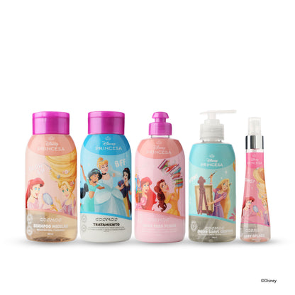 Kit Capilar Niñas Princesas Disney Fragancia Jardin de Fantasia