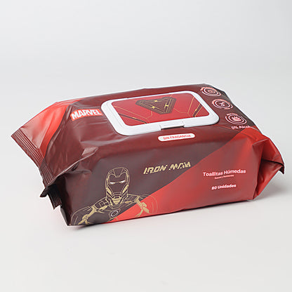 Pack x 12 Pañitos Húmedos Marvel Cosmos Iron Man