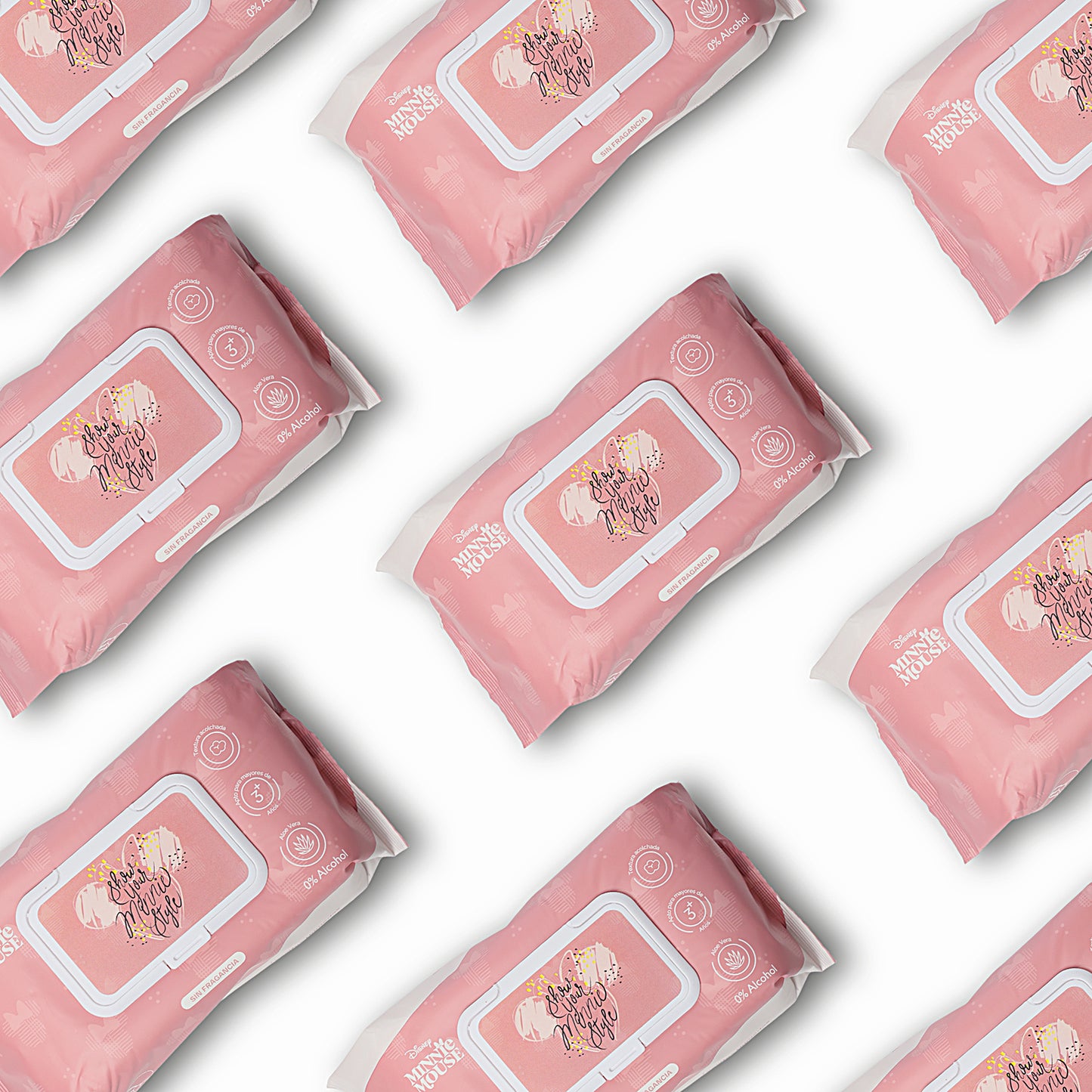 Pañitos Húmedos Disney Cosmos Minnie Dama