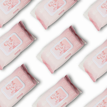 Pack x 6 Pañitos Húmedos Disney Cosmos Minnie Niña