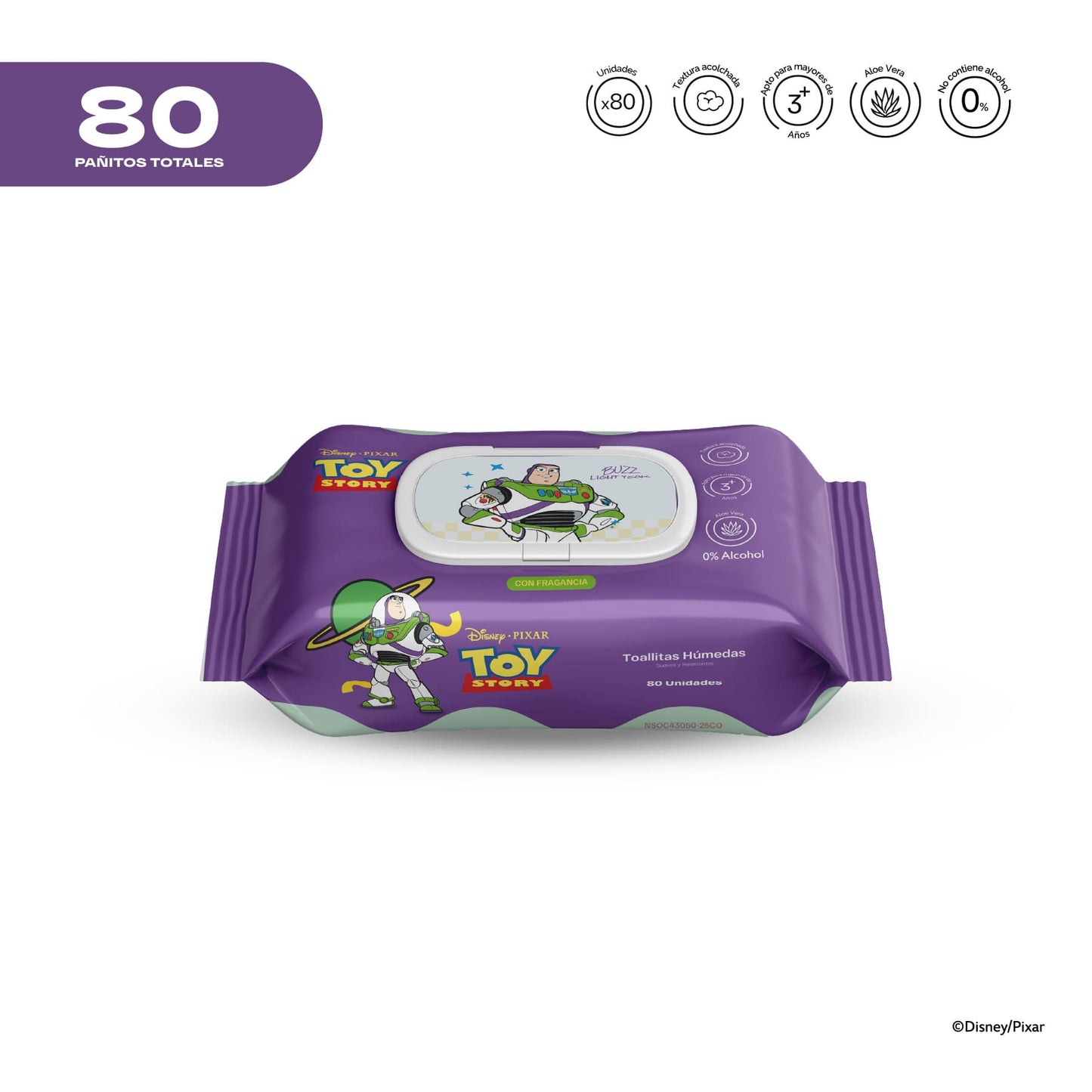 Pañitos Húmedos Toy Story Buzz Lightyear